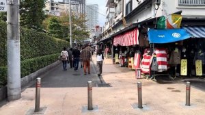 Токио без сна 🌙 Переход от спокойных улиц к яркой ночи 🚶♂️✨