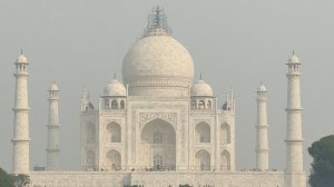 Поездка в мавзолей-мечеть Тадж-Махал, Агра, Индия. Видео 360