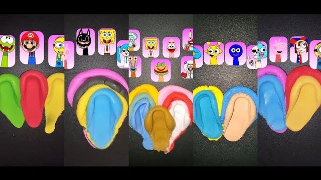 ПОДБОРКА ТИК ТОК СПРУНКИ СМЕШИВАЕМ ЦВЕТА! УГАДАЙ ПЕРСОНАЖА СПРУНКИ ПО ЦВЕТА РЕАКЦИЯ