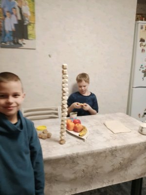 сбор кубиков чек