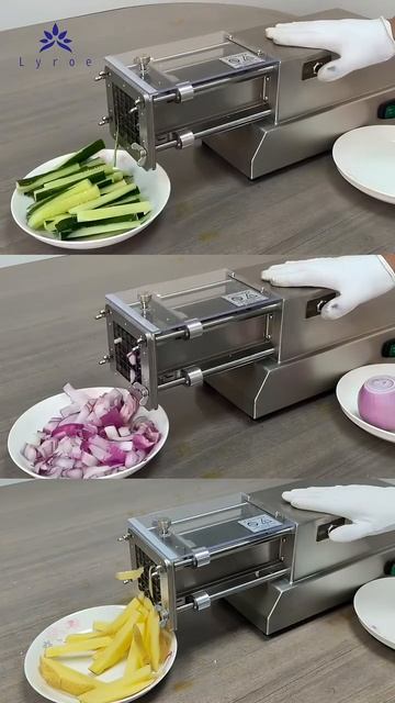 Компактная электрическая овощерезка-соломка: огурец, лук и картофель за 5 секунд