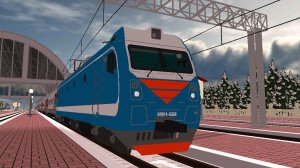 Пассажирские поезда в игре SkyRail-1