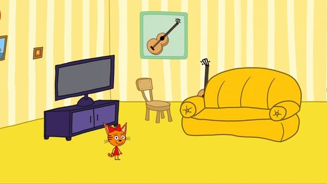 Три Кота Музыкальные Инструменты | Игра Для Детей | Три Кота Мультфильм