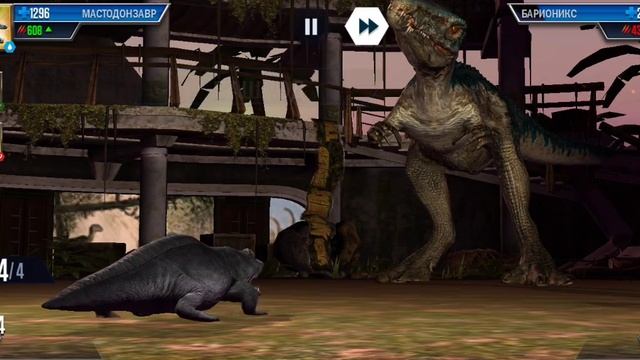 Супер сильные кайнозойские и морские противники в игре jurassic world the gaim.