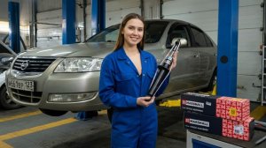 Замена задних амортизаторов Marshall