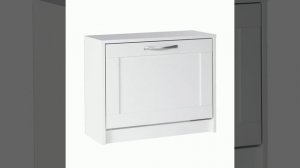 СИРИУС тумба для обуви 1 ящик белая