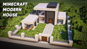 Учебник по майнкрафту для современного дома