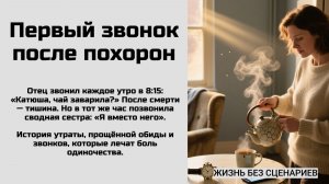 Первый звонок после похорон
