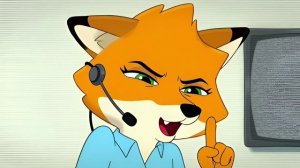 Лиза в эфире с важным сообщением. 🦊🌫️