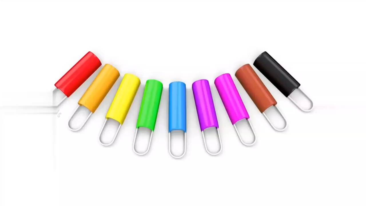 УЧИМ ЦВЕТА. РАЗВИВАЮЩЕЕ ВИДЕО ДЛЯ ДЕТЕЙ. смотреть онлайн