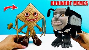 Как сделать Бреинрот мемы Игрушки: Кетупат Кепат Прекупат и Гренг Гренг Бус своими руками