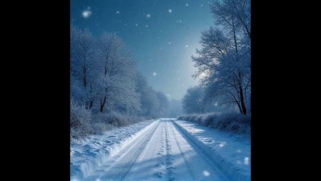 Красиво белые снежинки.  четвёртый  вариант