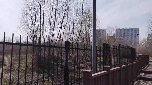 Долина реки Сетунь и станция метро Давыдково БКЛ смотреть онлайн