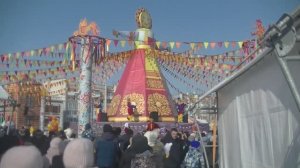 Масленица в Самаре, на самой большой площади Европы.