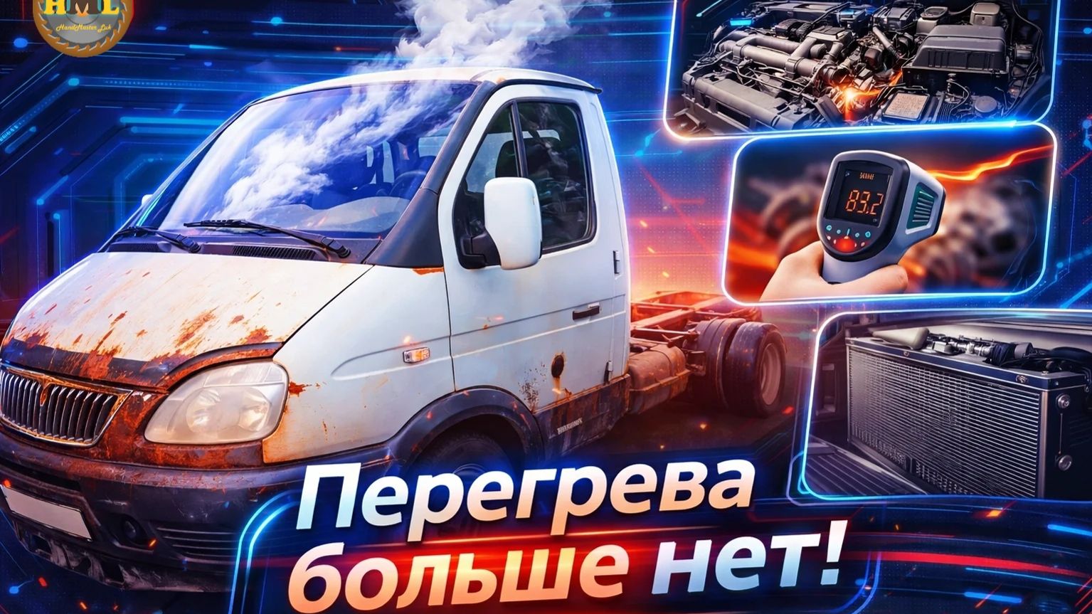 Лучшее охлаждение газели! Двигатель ЗМЗ 406.