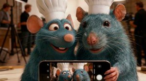 МУЛЬТИК РАТАТУЙ В РЕАЛЬНОЙ ЖИЗНИ! ПЕРСОНАЖИ МУЛЬТИКА ВСТРЕТИЛИСЬ С ЖИВИМИ АКТЕРАМИ! РЕАКЦИЯ