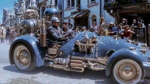 Нереальный стимпанк Город