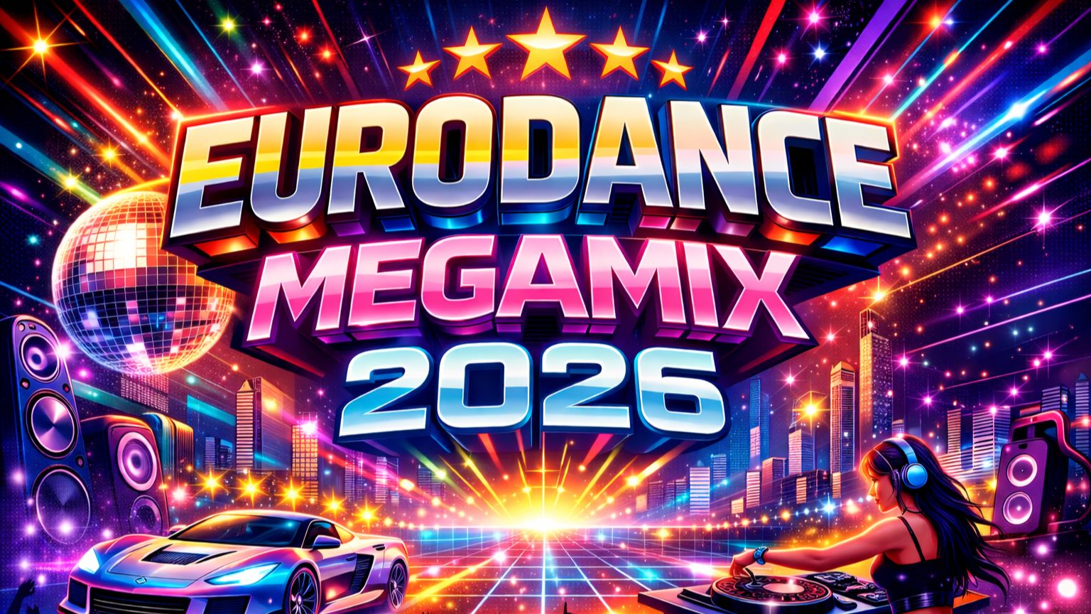 EURODANCE MEGAMIX 2026  ♫ Новая музыка для вечеринок в стиле евродэнс ♫  Non-Stop Eurodance Mix