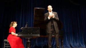 Дмитрий Бобров исполняет арию Ленского из «Евгения Онегина». Фортепиано — Ирина Никонова