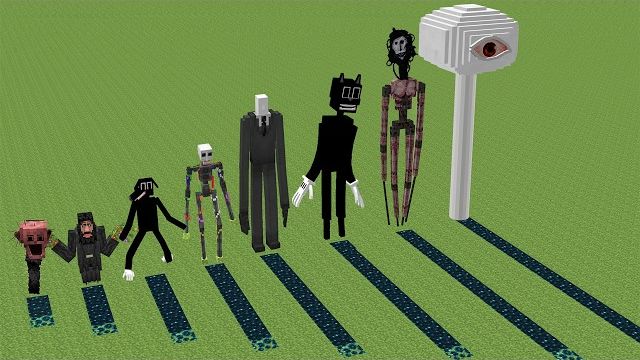 какие новые мобы-мутанты Creepypasta принесут больше скалка