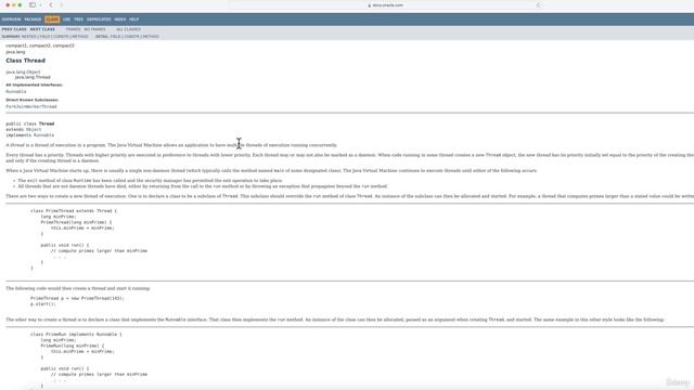 3. Starting threads - Thread class смотреть онлайн