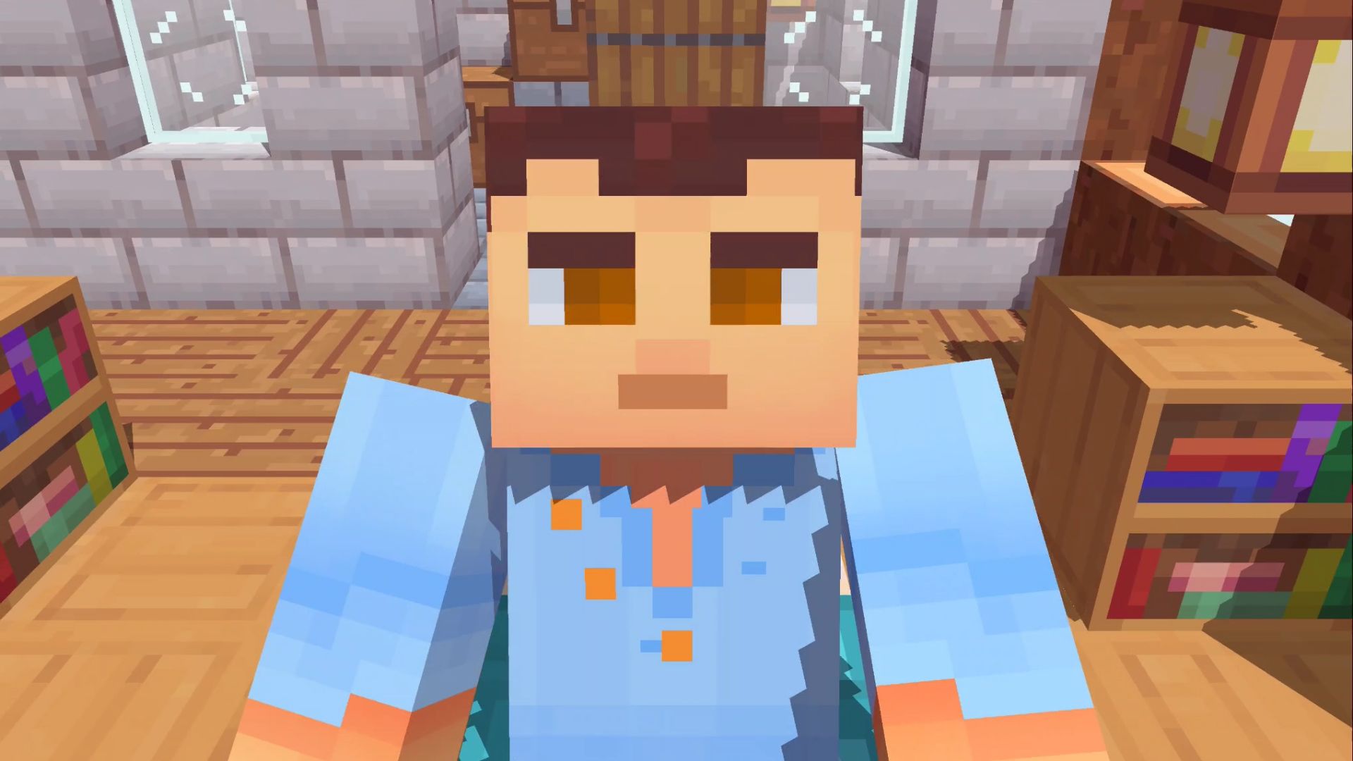 Строим главный дом в деревне CubeCraft смотреть онлайн