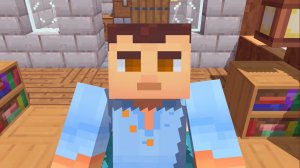 Строим главный дом в деревне CubeCraft