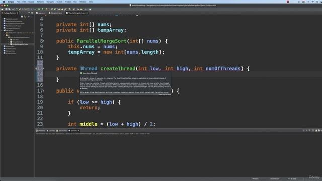 4. Parallel merge sort implementation смотреть онлайн