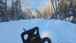 Бензопила Huter bs-4500/40: тестирование зимой