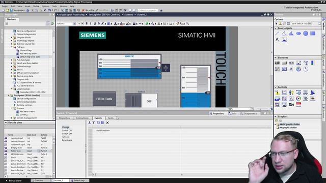 Hegamurl - 014 - TIA Portal - HMI⧸TP Integration (Human Machine Interface)