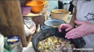 23-02-2026 Приготовила основу для мешанки / отдаю только хорошее / деревенская жизнь.