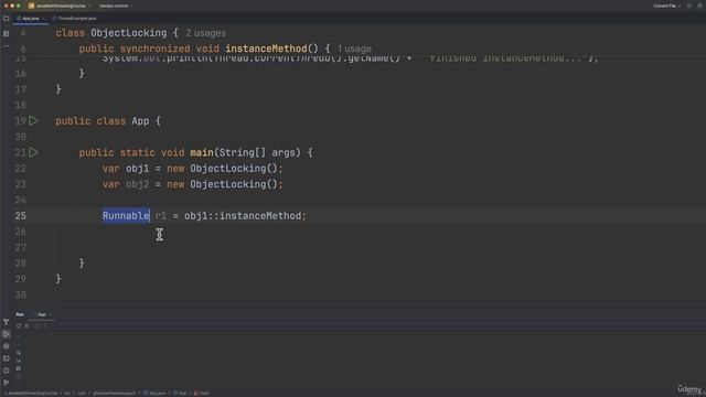 5. Object-level locking and class-level locking смотреть онлайн
