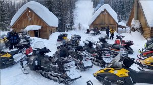 1.03.2024 Путешествие на гору Большой Таскыл (1447м) на снегоходах Русская Механика, Stels, BRP