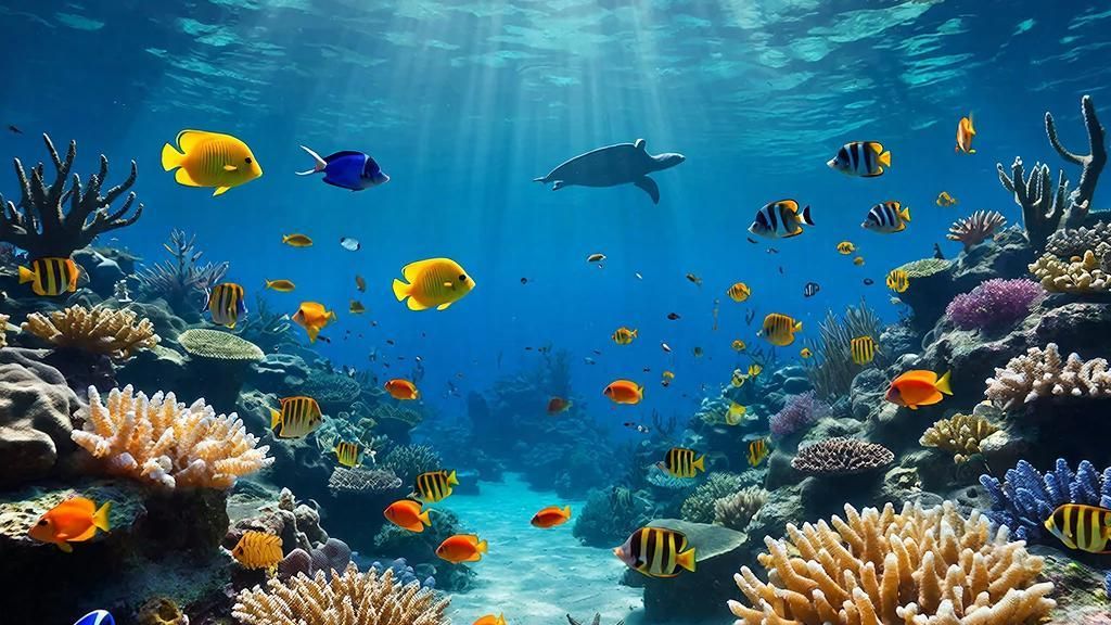 Океания. Коралловые острова, атоллы, лагуны, чудный подводный мир...