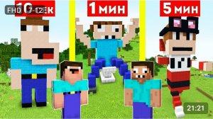 НУБ ПРО И ГРИФЕР СТРОЯТ ДОМ СТАТУЮ ЗА 5 МИНУТ В МАЙНКРАФТ ! БИТВА СТРОИТЕЛЕЙ MINECRAFT