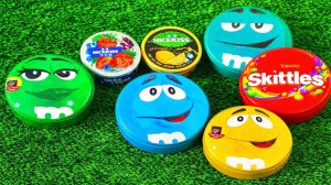 Мультики для детей. Яркие, сладкие конфетки в 5 коробочках Эмэндемс. Яркие Мультики конфетки