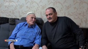 Сергей Меликов навестил ветерана ВОВ Мусу Багаудинова