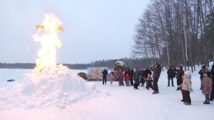 Курганцы проводили зиму на базе отдыха «Золотые берега»