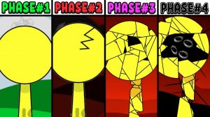 INCREDIBOX SPRUNKI 🔴 ВСЕ ФАЗЫ НОВОГО OC ⚪ БЕЙСИК БОЛ ⚡ ОТ 1️⃣ ДО 4️⃣ ФАЗЫ 🚀✨