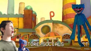 Убежал от злово Хаги–Ваги! 😱#хагиваги#поппиплейтайм#монстр#страшилки#палпик#игры