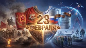 С днём Советской армии и Военно-морского флота!