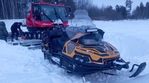 снегоход стелс викинг мощь помощь рэтрак снегоболотоход