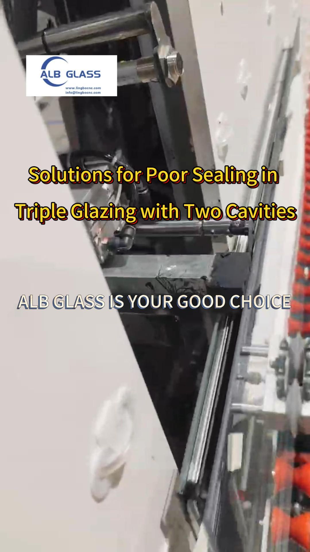 Некачественная герметизация в стеклопакете с двумя полостями. Робот для герметизации стеклопакетов.