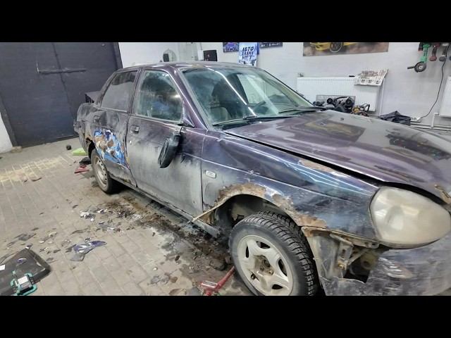 Вскрылись Дефекты.Тачка Восстановлению Не Подлежит.Приора за 60к. смотреть онлайн