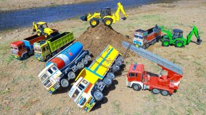 Машинки летают и прыгают! Развивающие мультики Машины помощники. Мультфильмы про машинки