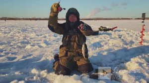 Редкая и эффективная насадка на балансир.рыбачу на льду