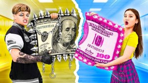 Плохой vs хороший ученик 🎒 Как стать популярным | 123GO