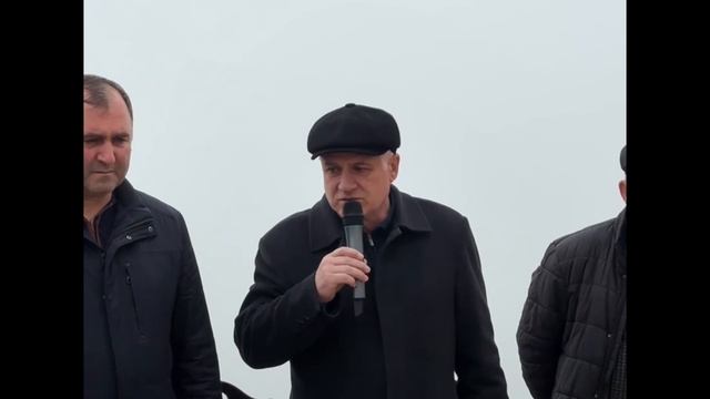 Открытие мемориальной плиты в память о погибшем участнике СВО