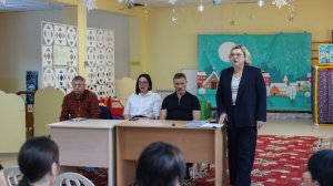 Встреча с родителями детского сада в с.Озерское