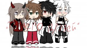 Клип"четверо друзей"(в сокоащении) -Никита Высоцкий(гача лайф)